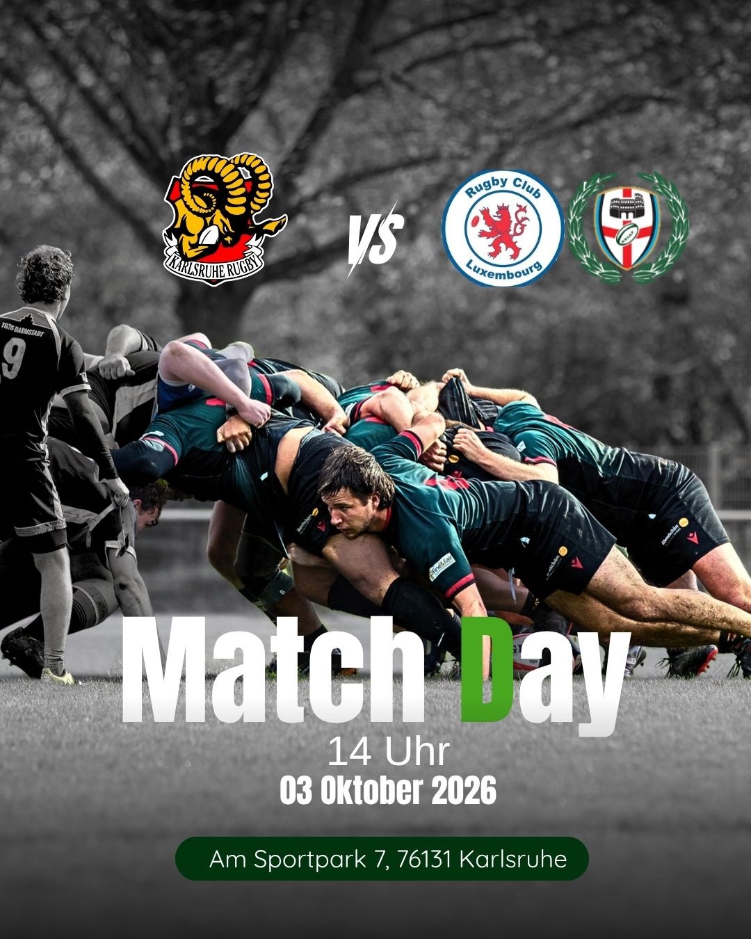 Karlsruhe Rugby vs RC Luxembourg/Trier