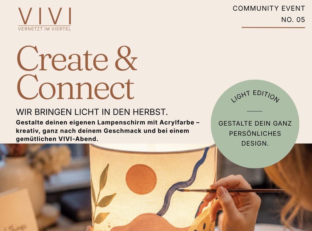 Create & Connect - Deine Designerlampe