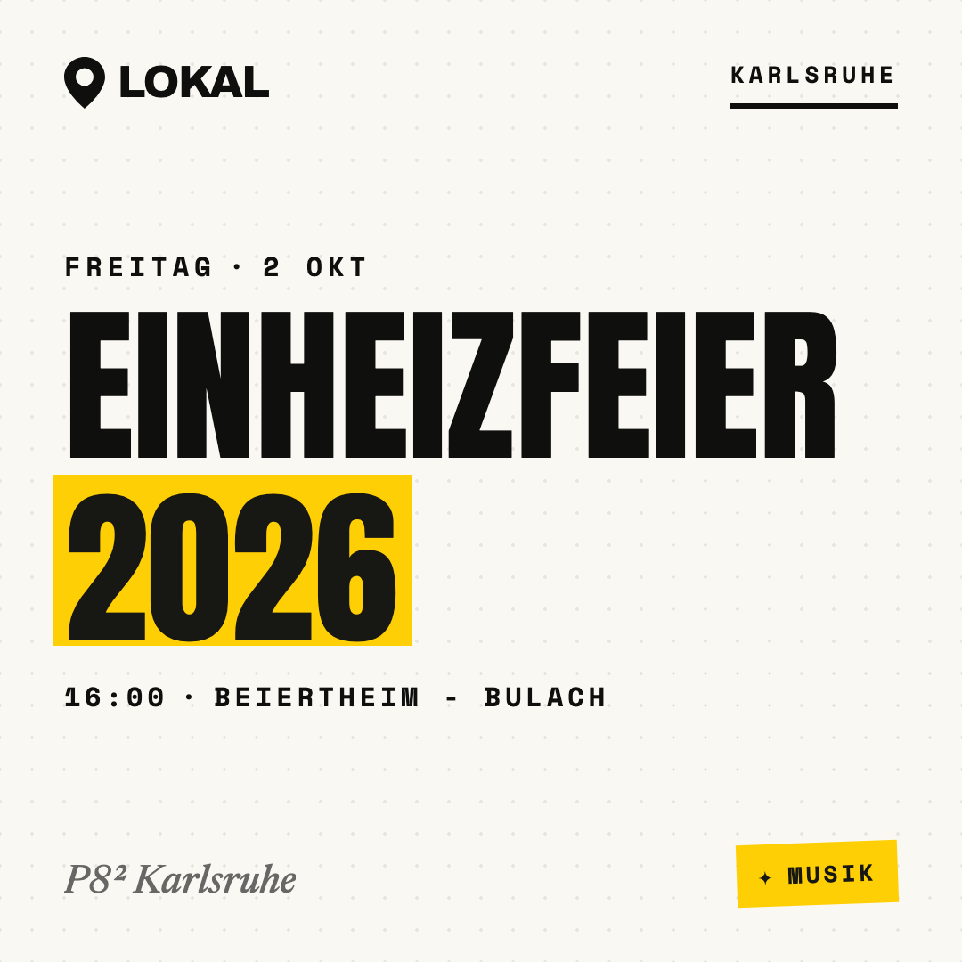 EINHEIZFEIER 2026