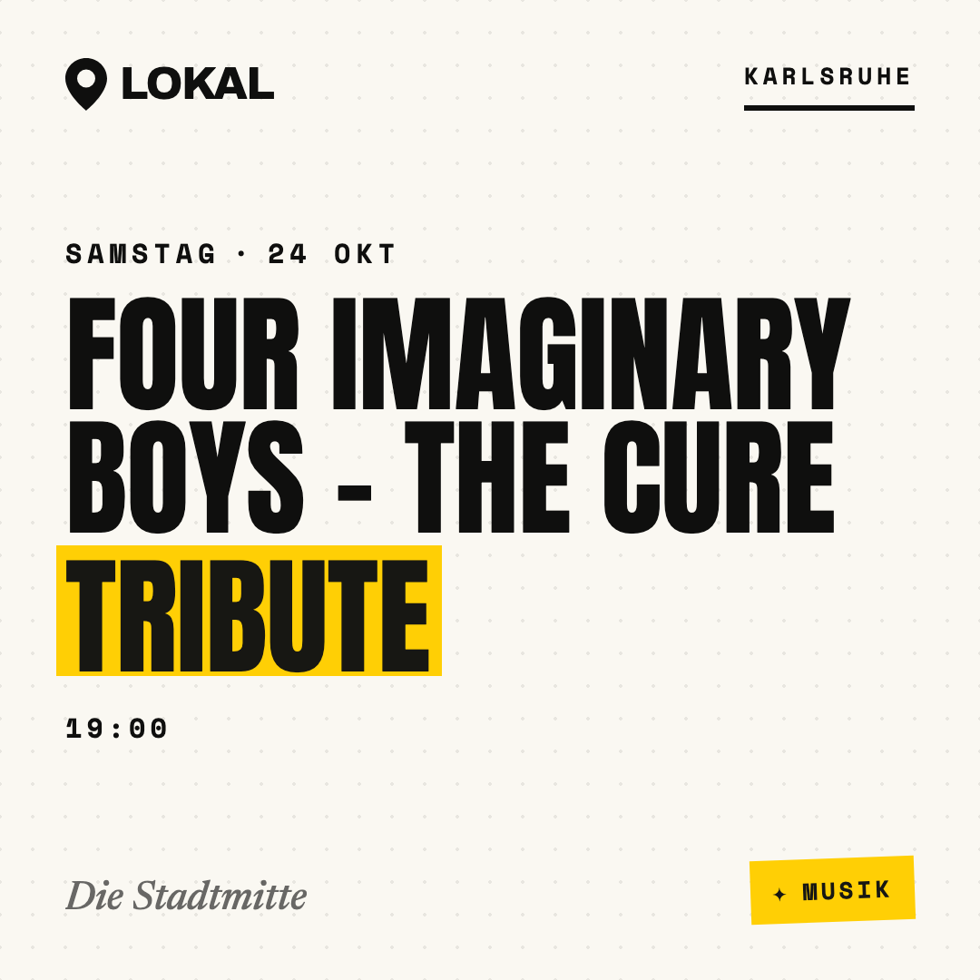 Four Imaginary Boys - The Cure Tribute