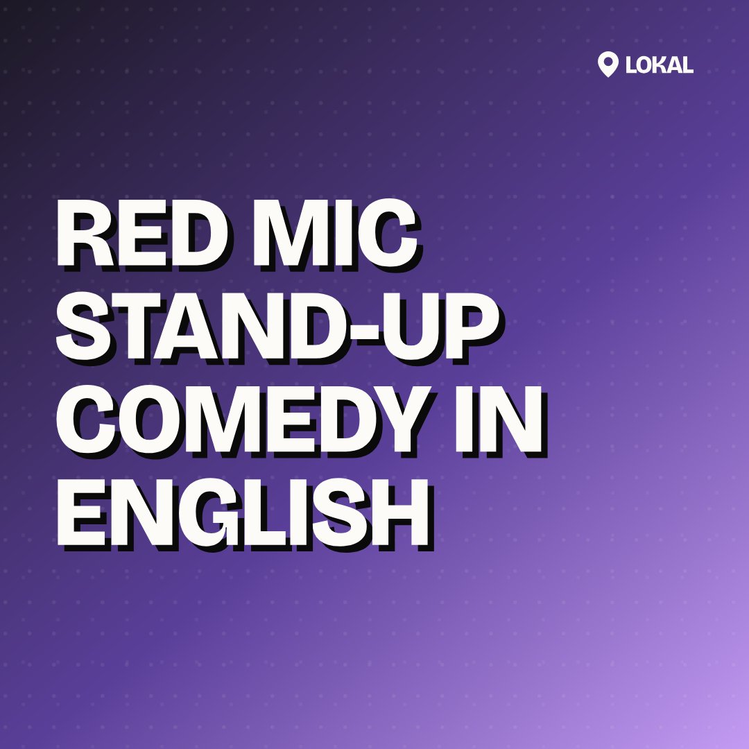 RED MIC Stand-Up Comedy in English