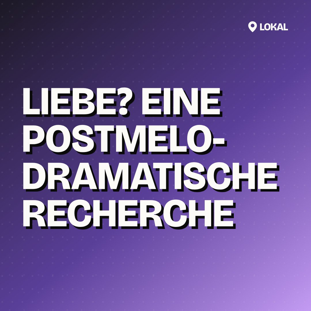 LIEBE? EINE POSTMELODRAMATISCHE RECHERCHE