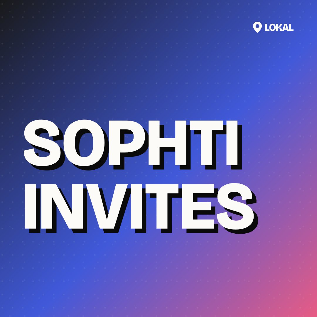 SOPHTI INVITES