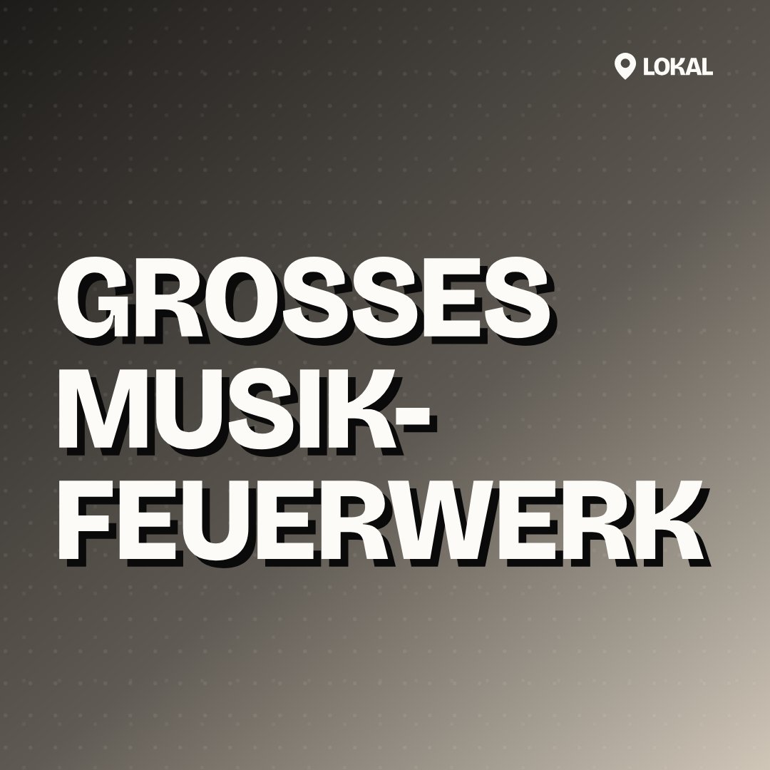 Großes Musik-Feuerwerk