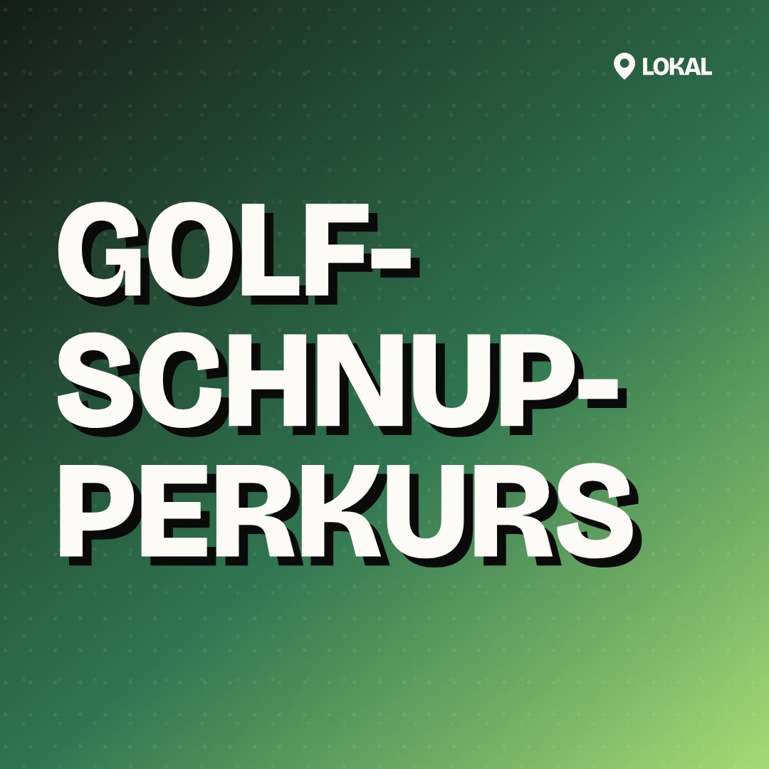 Golfschnupperkurs