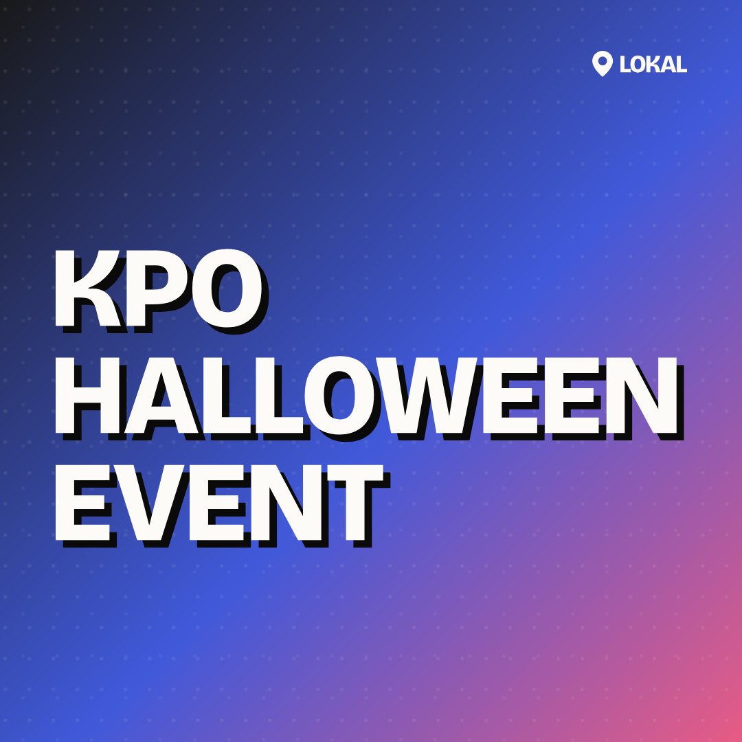KPO Halloween Event