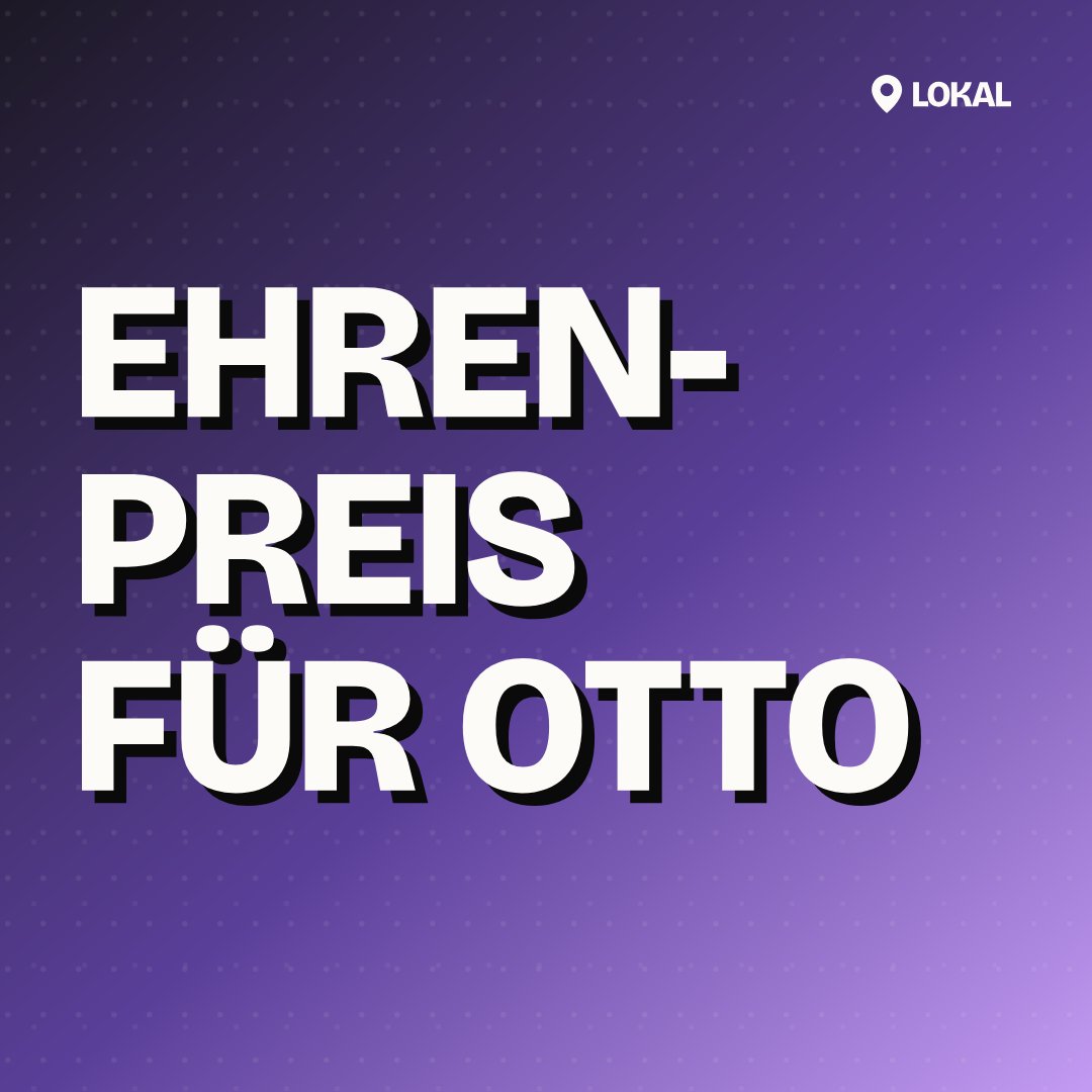 EHRENPREIS für Otto