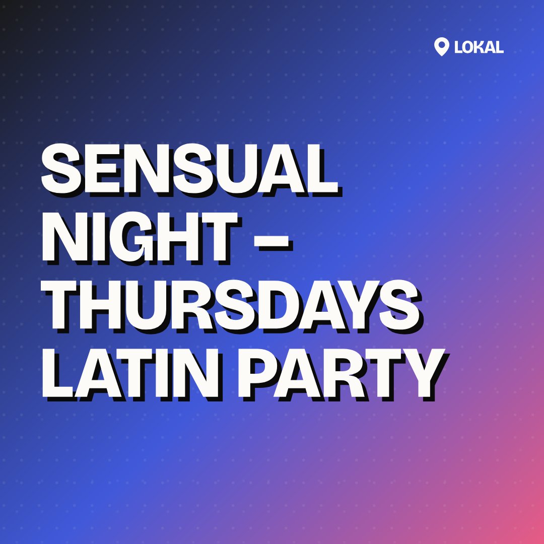 Sensual Night – Thursdays Latin Party