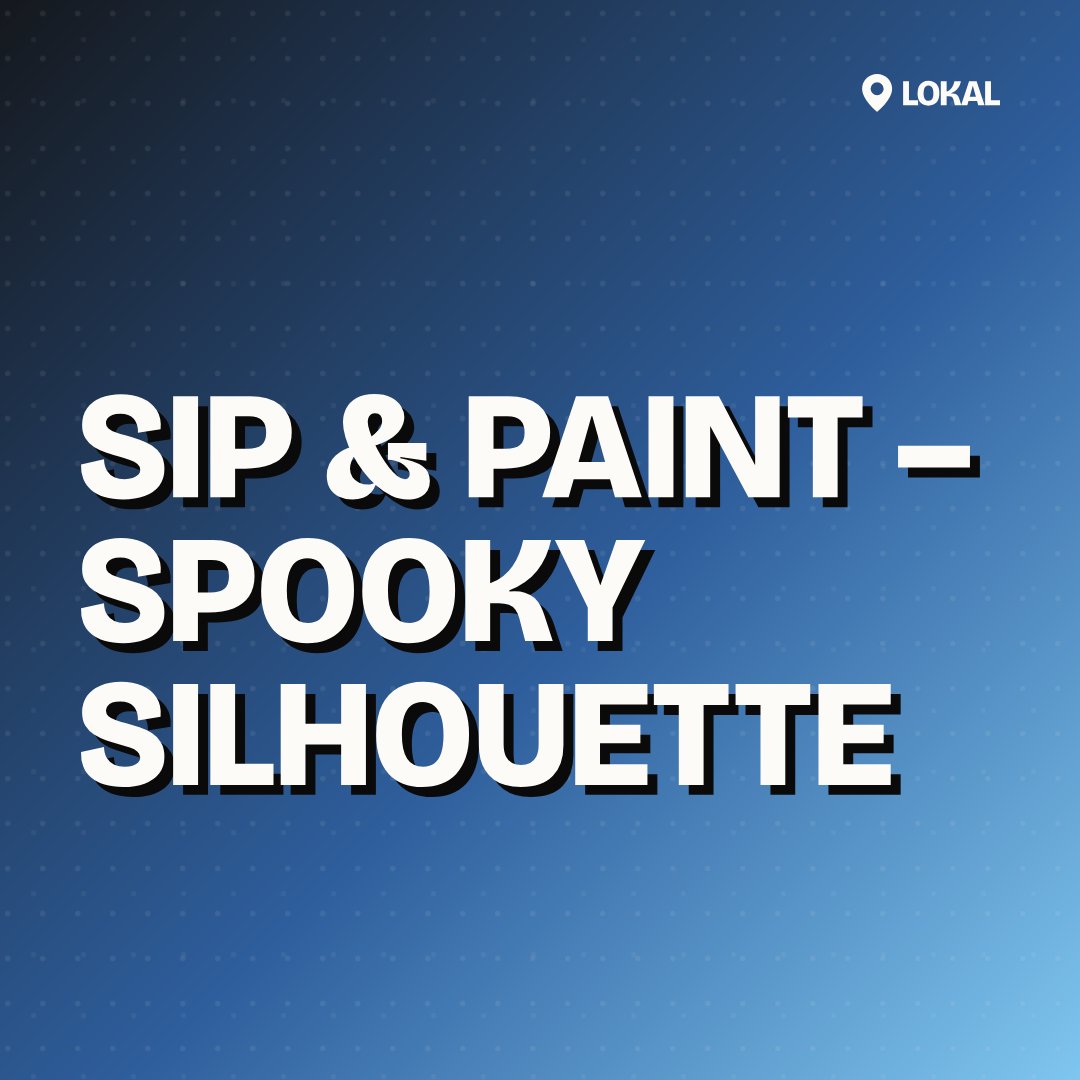 Sip & Paint – Spooky Silhouette