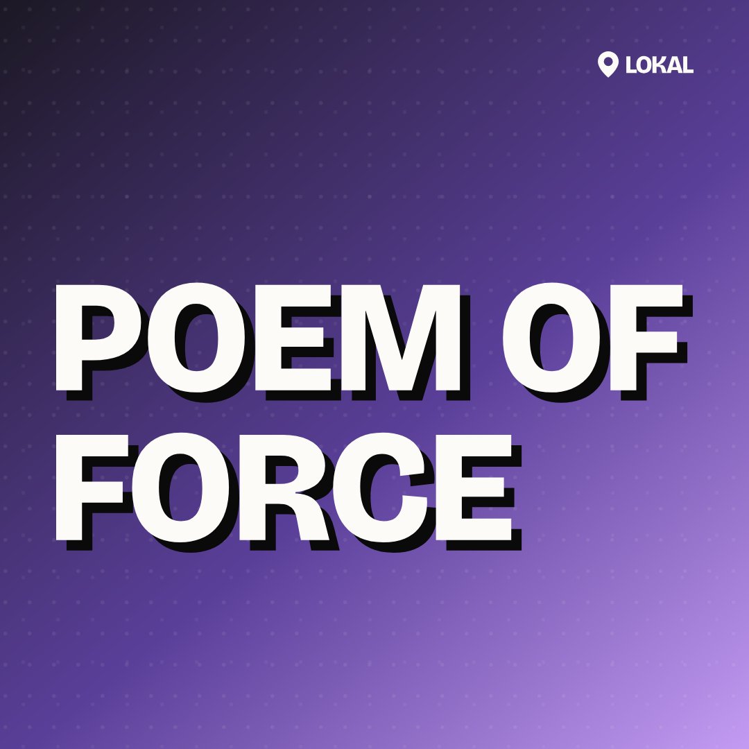 POEM OF FORCE