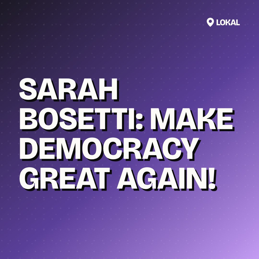 Sarah Bosetti: Make Democracy Great Again!