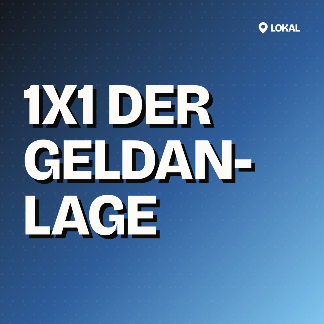 1x1 der Geldanlage