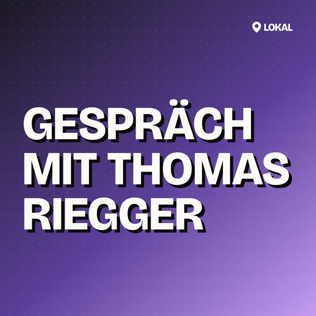 Gespräch mit Thomas Riegger