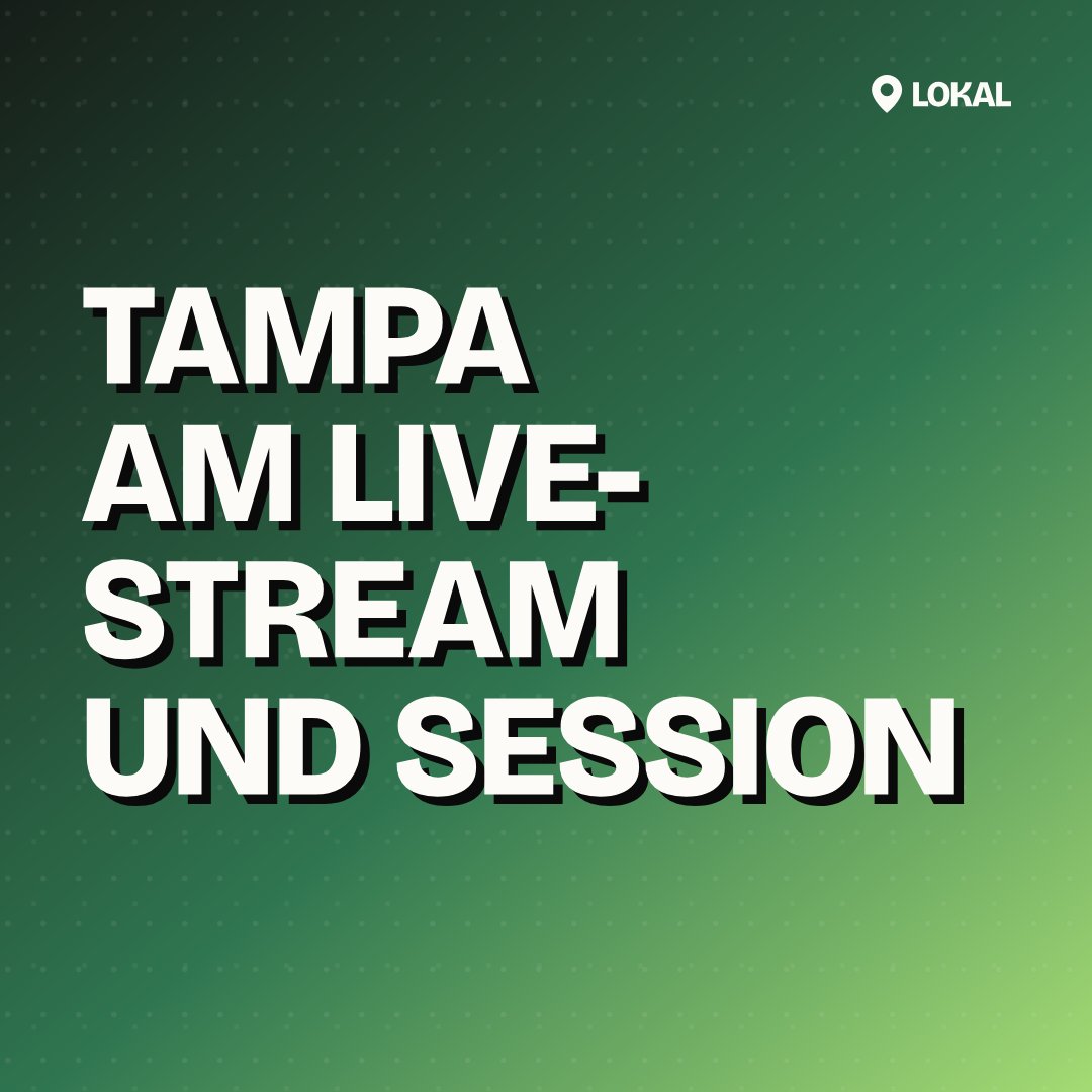 Tampa AM Livestream und Session