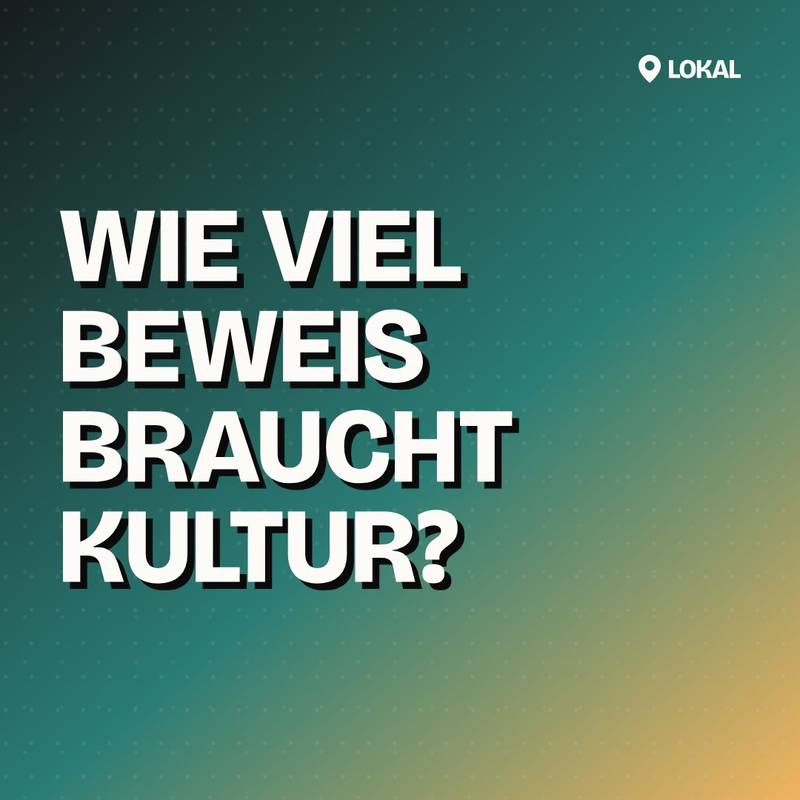 Cover: Wie viel Beweis braucht Kultur?