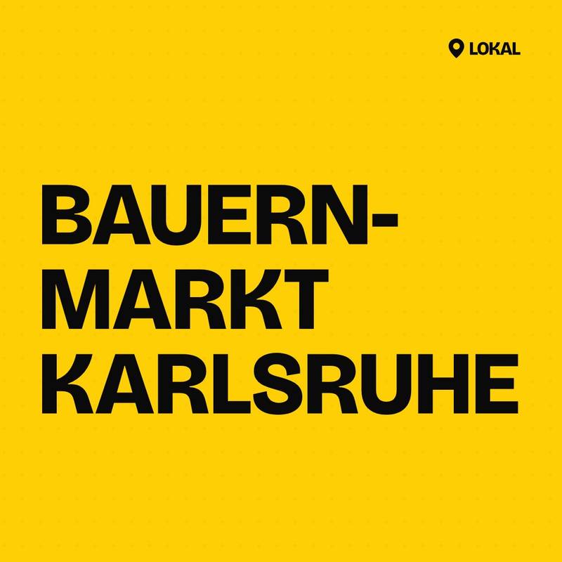 Cover: Bauernmarkt Karlsruhe