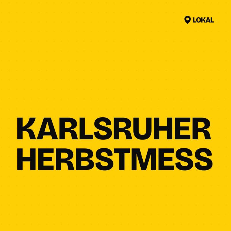 Cover: Karlsruher Herbstmess