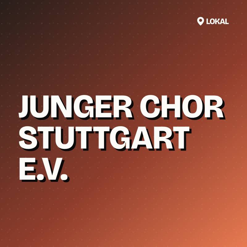 Cover: Junger Chor Stuttgart e.V.