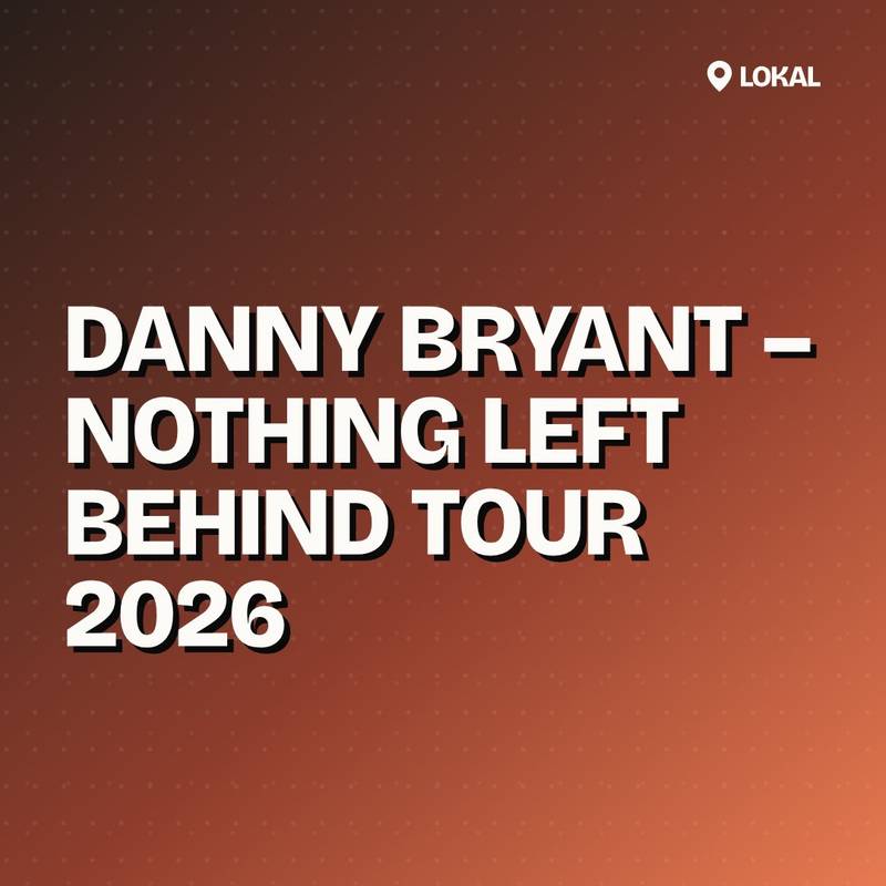 Cover: Danny Bryant – Nothing Left Behind Tour 2026