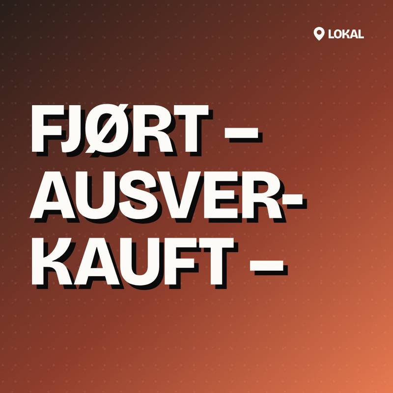 Cover: FJØRT – ausverkauft –