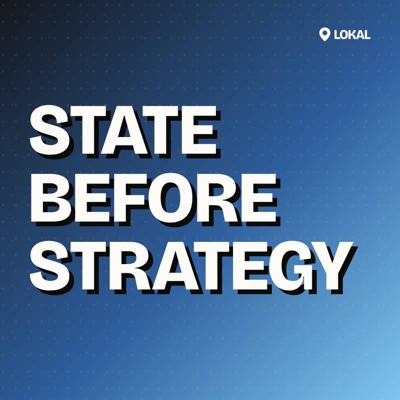 Cover: State before Strategy